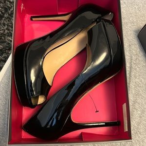 Vince Camuto Black Patent Heel